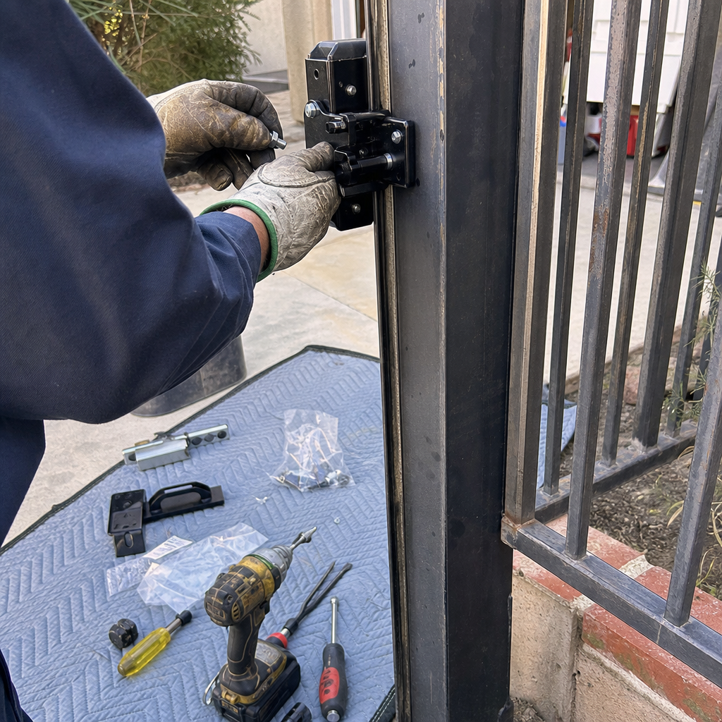 Gate Repair job in Riverside — photo 1